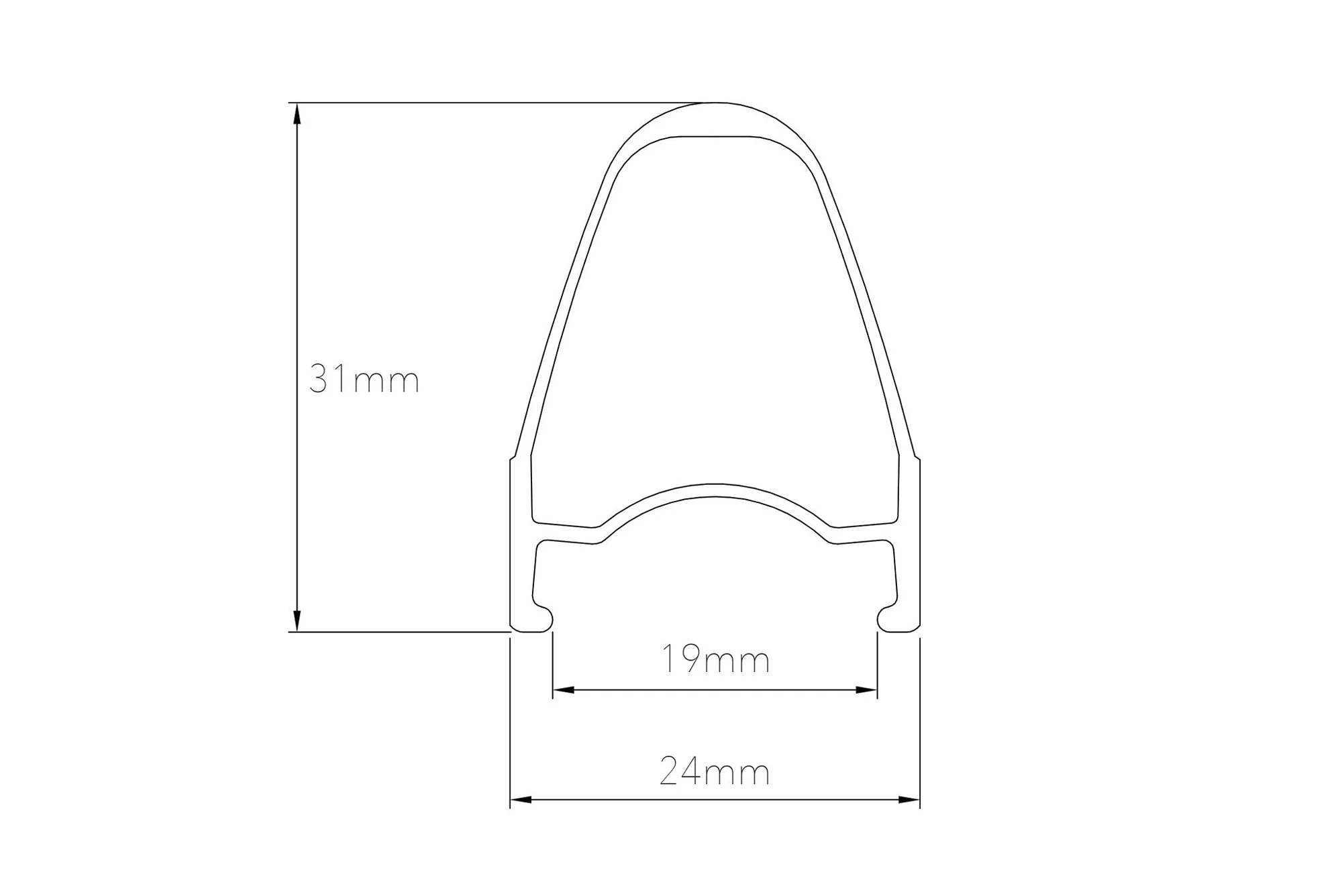 HUNT Race Aero Wide V2 Rim | Front - Image 6
