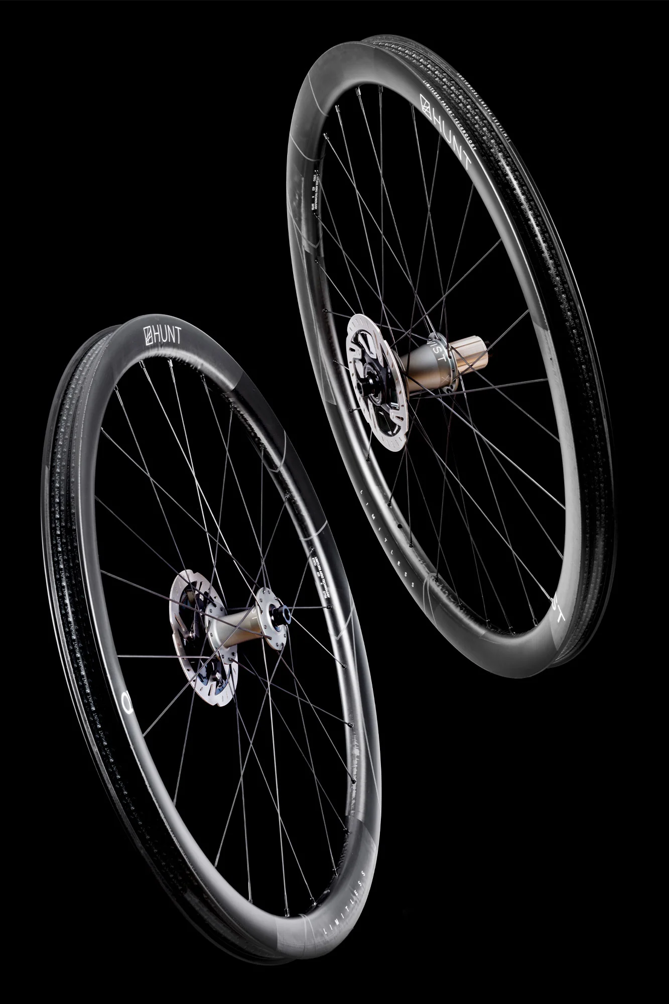 HUNT x QVIST 40 Limitless Gravel Wheelset - Image 13