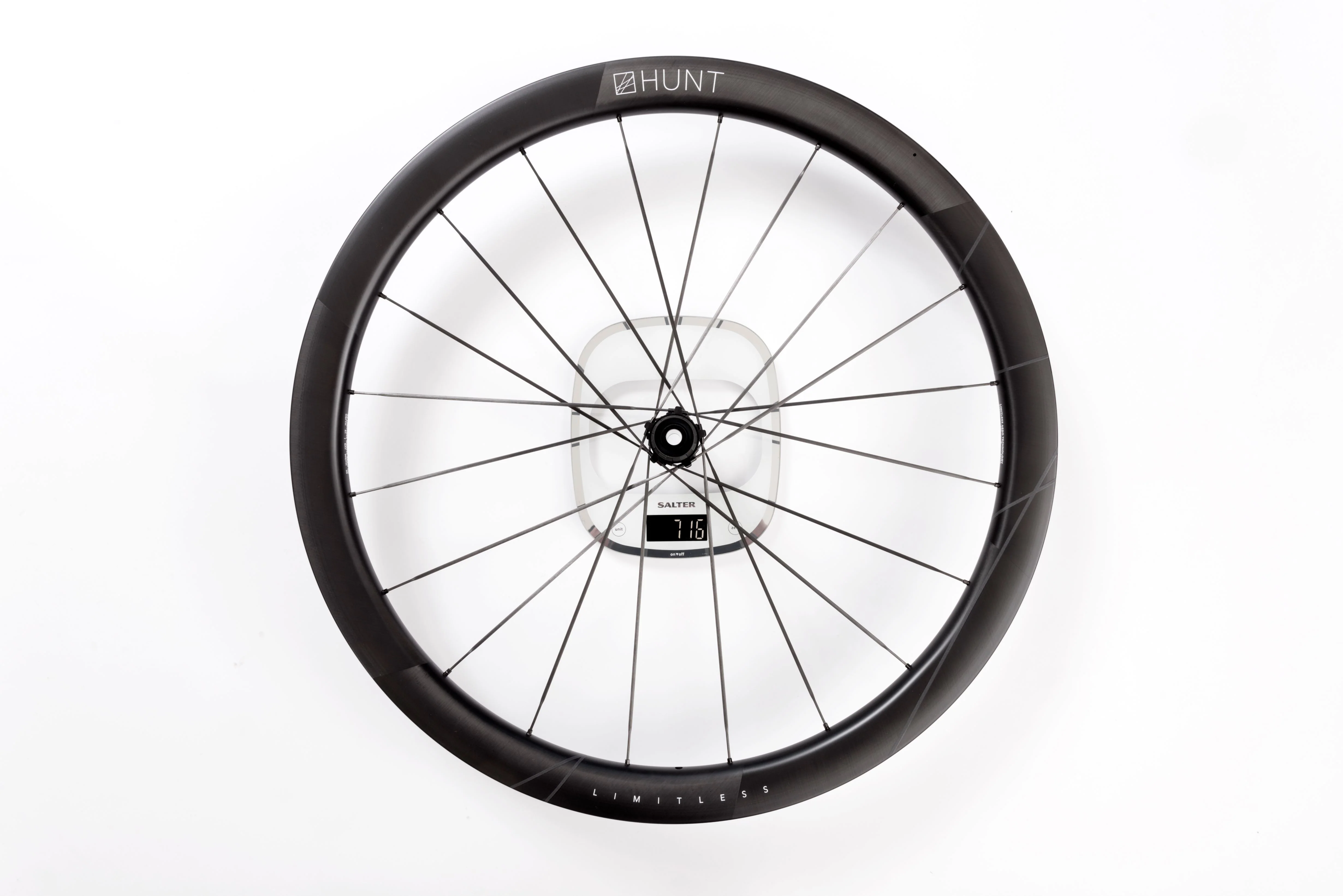 HUNT 40 Limitless Gravel Aero UD Carbon Spoke Wheelset - Image 13